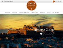 Tablet Screenshot of maltacultureguide.com